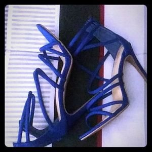 Royal Blue Heels